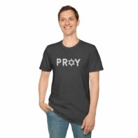 Pray Men's T-shirt, Dad Tshirt, Support Israel Tshirt, Israel Tshirt, Jew Shirt, Pray Jewish T-Shirt, Israel Shirt, Hebrew T-Shirt, Jewish American Shirt, Jewish Heritage - Image 5