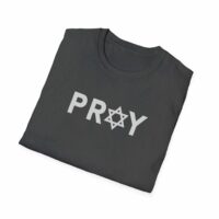 Pray Men's T-shirt, Dad Tshirt, Support Israel Tshirt, Israel Tshirt, Jew Shirt, Pray Jewish T-Shirt, Israel Shirt, Hebrew T-Shirt, Jewish American Shirt, Jewish Heritage - Image 4